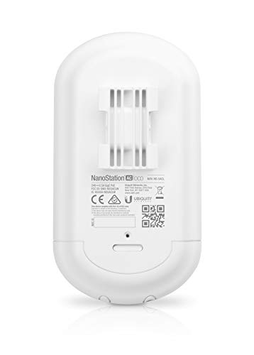 Ubiquiti Networks airMAX 5G NanoStation AC Loco, LOCO5AC (CPE with 13 dBi Antenna, 450+ Mbps, PoE Injector Not Included)