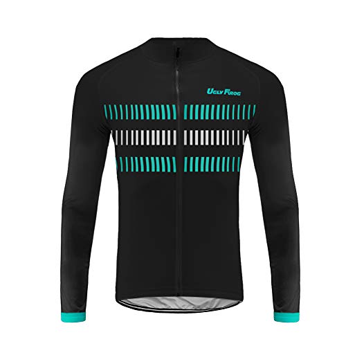 UGLY FROG 2018-2021 Nuevo De Invierno Mantener Caliente Manga Larga Maillot Ciclismo Hombre Winter Style