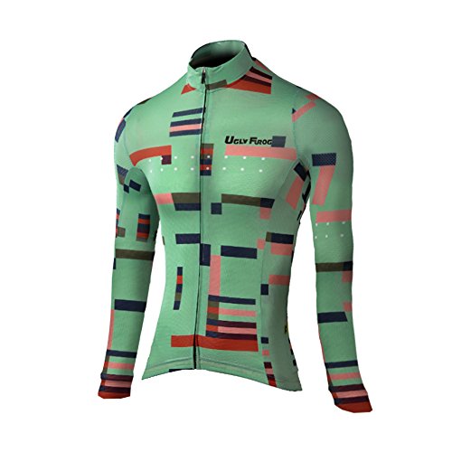 UGLY FROG Maillot Ciclismo 2018 Nuevo Mujer Invierno Deportes Al Aire Libre Thermal Fleece De Manga Larga MTB Jersey Triatlón Ropa Bicicleta Camiseta WZ03