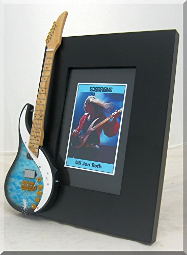 Uli Jon Roth cielo en miniatura marco de la guitarra escorpiones