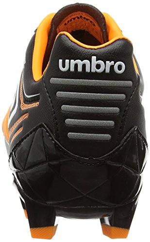 Umbro Medusae Premier HG Botas, Hombre, Naranja (Orange Pop) / Blanco/Negro, 10.5