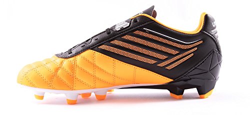 Umbro Medusae Premier HG Botas, Hombre, Naranja (Orange Pop) / Blanco/Negro, 10.5