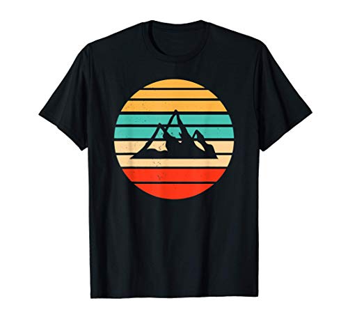 Un regalo clásico de las montañas del sol para los montañero Camiseta