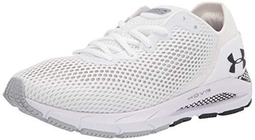 Under Armour HOVR Sonic 46, Zapatillas para Correr de Carretera Hombre, Blanco White White Black 103, 43 EU