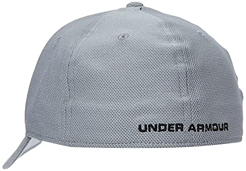 Under Armour UA Men's Heathered Blitzing 3.0, Gorra hombre, Gris (Steel / Steel / Black) , M/L