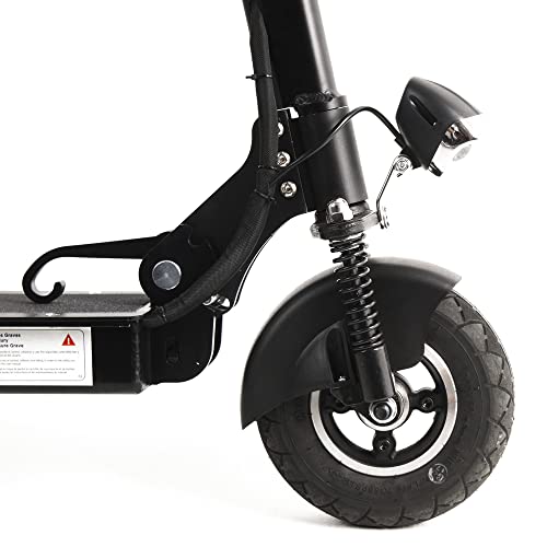 Urbikes Patinete eléctrico UBSC02 BK Negro 25Km/h 350W, 3 velocidades, Bateria 10,400mAh 36V, Movilidad Urbana