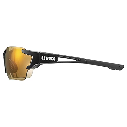 Uvex sportstyle 803 race CV Gafas de deporte, Adultos unisex, black mat, one size