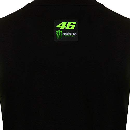 Valentino Rossi Camiseta Monster Energy 46,XXL,Negro,Hombre