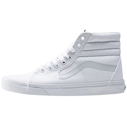 Vans SK8 Hi, Zapatillas Unisex Adulto, True White, 35 EU