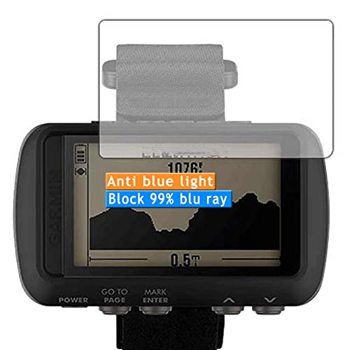 Vaxson 4 Unidades Protector de Pantalla Anti Luz Azul, compatible con GARMIN Foretrex 601 [No Vidrio Templado ] Nuevo Película Protectora Film Guard