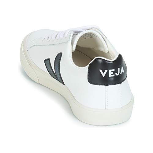 Veja Esplar Low Logo Zapatillas Moda Hombres Blanco/Negro - 43 - Zapatillas Bajas Shoes