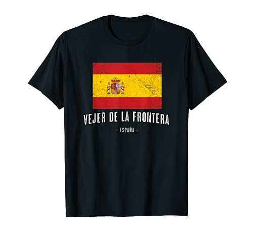 Vejer de la Frontera España | Souvenir - Ciudad - Bandera - Camiseta