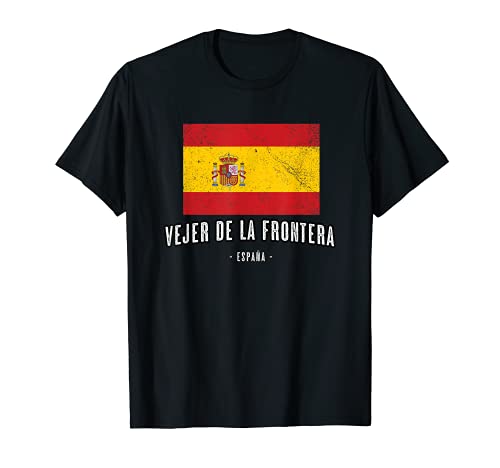 Vejer de la Frontera España | Souvenir - Ciudad - Bandera - Camiseta
