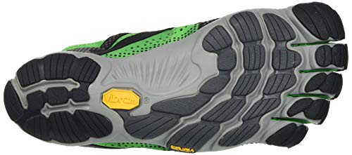 Vibram V-Run, Zapatillas Hombre, Green/Black, 43 EU