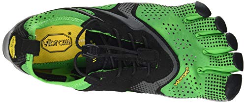 Vibram V-Run, Zapatillas Hombre, Green/Black, 43 EU