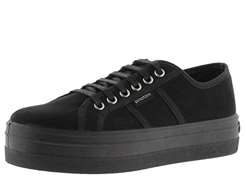 victoria Plataforma VICTORIA Barcelona Plataforma Antelina 109205-WOMEN para Mujer Negro 36