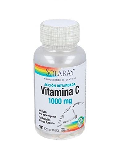 Vitamina C 100 comprimidos de 1000 mg de Solaray