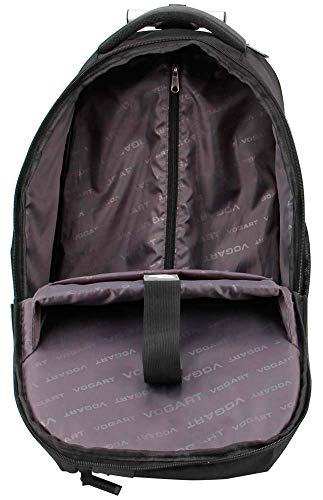 Vogart 2333804 - Mochila con Ruedas, Negro, 45 cm