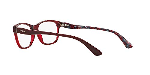 Vogue 0Vo2908 Monturas de gafas, Transparent Bordeaux, 51 para Mujer