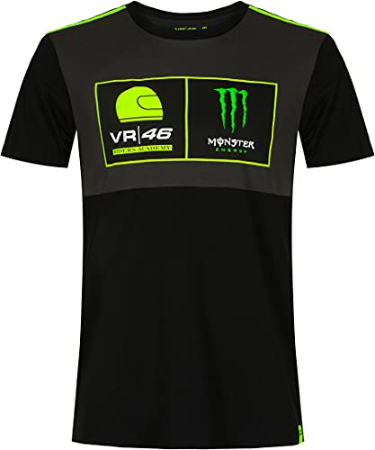VR46 Camiseta Academy Monster Energy,XXL,Multi,Hombre