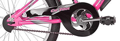 Weeride Co-Pilot Bicicleta Semi-tándem, Niños, Rosa, Mediano