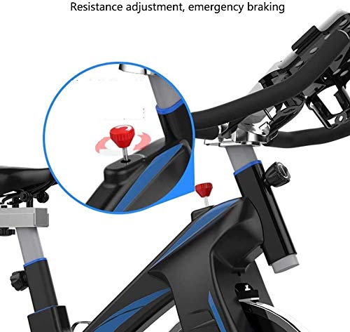 WEI-LUONG plegable Bicicleta de ejercicio de ciclismo indoor, manillar ajustable del asiento Resistencia, inteligente App ordenador lee Calorías velocidad distancia de tiempo, con el giro de múltiples