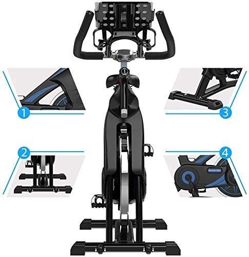 WEI-LUONG plegable Bicicleta de ejercicio de ciclismo indoor, manillar ajustable del asiento Resistencia, inteligente App ordenador lee Calorías velocidad distancia de tiempo, con el giro de múltiples