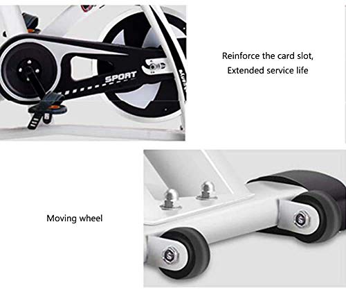 WEI-LUONG plegable Bicicleta de ejercicio de ciclismo indoor, manillar ajustable del asiento Resistencia, inteligente App ordenador lee velocidad Distancia Tiempo etc, Rotar electromagnética de bicicl