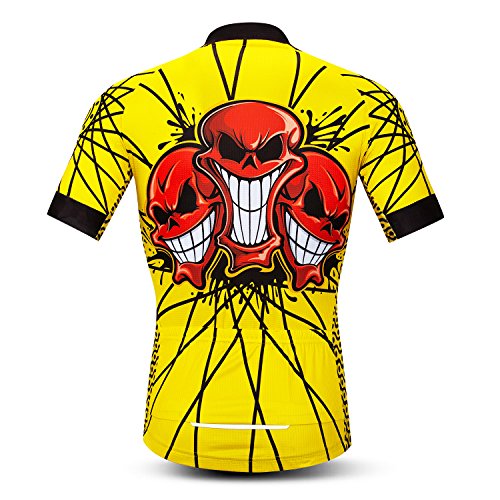 Weimostar Team - Maillot de ciclismo para hombre, manga corta, transpirable, camiseta para MTB