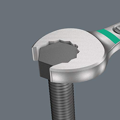 Wera 05020198001 Llave combinada de Anillo y Boca, 6 x 105 mm