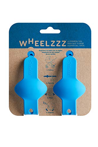 Wheelzzz Duo Nil Blue. Ayuda a dormir a tu bebé en su carrito, con un ligero traqueteo. Estés donde estés.