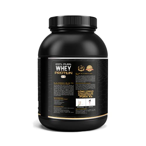 Whey Protein | Proteina whey pura con colágeno + magnesio | Mejora tus entrenamientos | Protege y aumenta la masa muscular | 1000g de proteína (Vainilla)