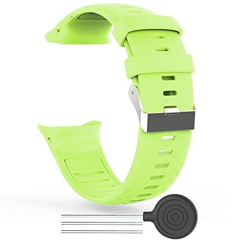 WIIKAI Compatible con Polar Vantage V Correas para Relojes, Correa de Pulsera de Reemplazo.(Verde)