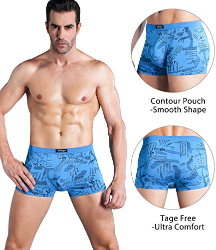 wirarpa - Boxers de Microfibra Transpirables para Hombre, Multipack - Multi - Large