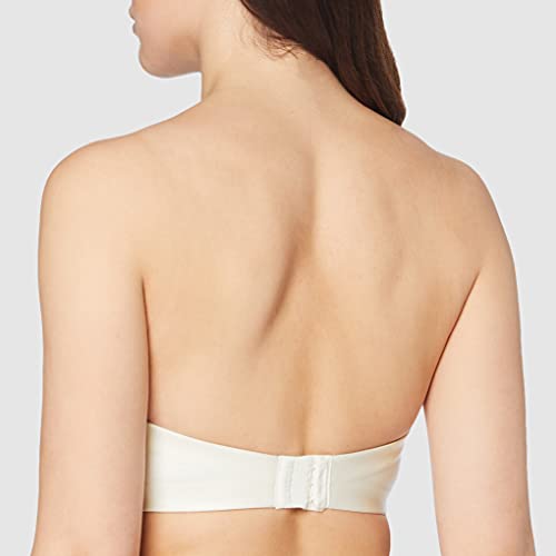 Wonderbra Refined Glamour Ultimate Strapless Lace Bra - Sujetador cotidiana para mujer, Beige (Ivory), 95H ES