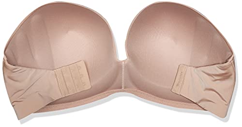 Wonderbra Ultimate Strapless Bra, Sujetador Cotidiano para Mujer, Beige (Skin), 100C ES (Talla EU: 85C)