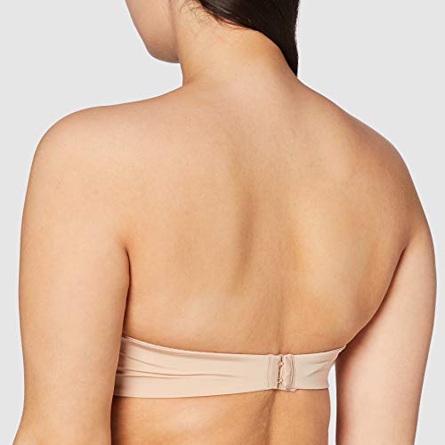 Wonderbra Ultimate Strapless Bra, Sujetador Cotidiano para Mujer, Beige (Skin), 100C ES (Talla EU: 85C)