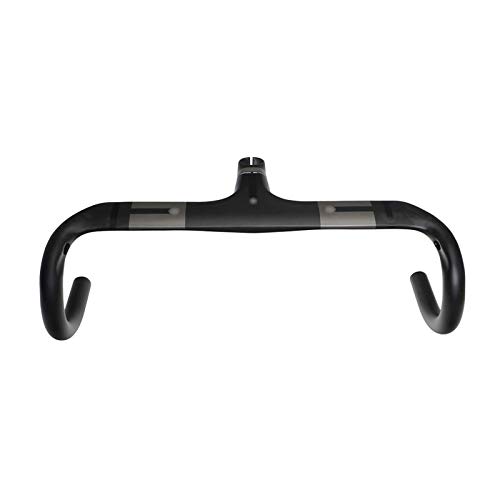 WYJW Manillar Integrado, Manillar de Bicicleta de Carretera de Carbono Manillar de Bicicleta de Ciclismo Integrado con vástago 90100110120 mm Ancho 400420440 mm