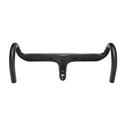 WYJW Manillar Integrado, Manillar de Bicicleta de Carretera de Carbono Manillar de Bicicleta de Ciclismo Integrado con vástago 90100110120 mm Ancho 400420440 mm