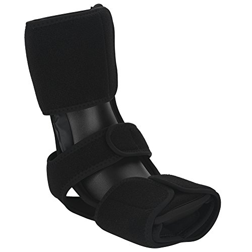 Wytino Férula para la Noche, Apoyo para la férula del pie Fractura Corta Andador de la biela Ortesis de Aluminio para la férula Fascitis Plantar Soporte para el Tobillo para la protección(L/XL)