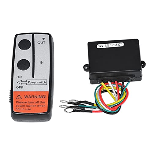 XIAOGUANG LingLONG Control Remoto eléctrico inalámbrico del cabrestante del Coche Universal de 12V con el camión de Ajuste Manual del transmisor ATV SUV Kit de Remolque del vehículo de Camiones