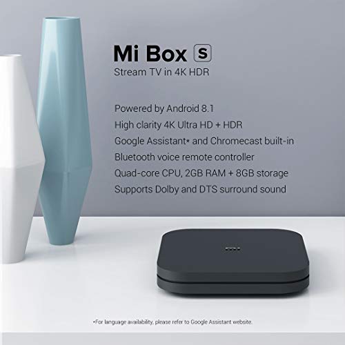 Xiaomi Mi TV Box S - Streaming Player, Black