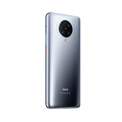 Xiaomi Poco F2 Pro 5G - Smartphone de 6.67" (Super AMOLED Screen, 1082 x 2400 pixels, Qualcomm SM 8250 Snapdragon 865, 4700 mAh, Quad Camera, 8 K Video, 6 GB/128 GB RAM), Gris