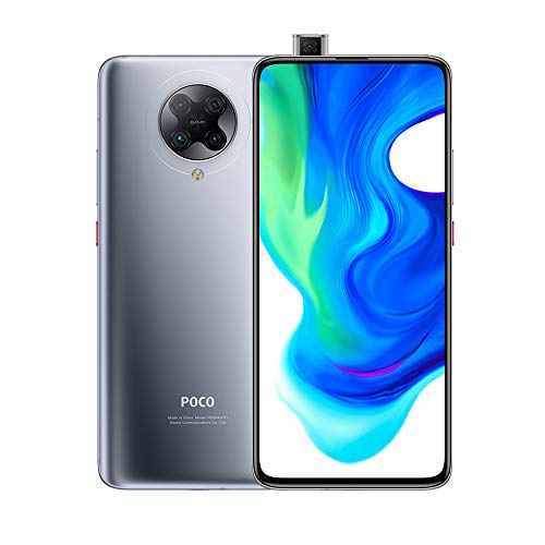 Xiaomi Poco F2 Pro 5G - Smartphone de 6.67" (Super AMOLED Screen, 1082 x 2400 pixels, Qualcomm SM 8250 Snapdragon 865, 4700 mAh, Quad Camera, 8 K Video, 6 GB/128 GB RAM), Gris