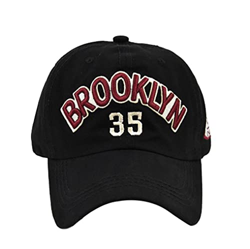 XibeiTrade Brooklyn New York - Gorra de béisbol de algodón para mujer y hombre, estilo informal, para deportes al aire libre, rosso, M