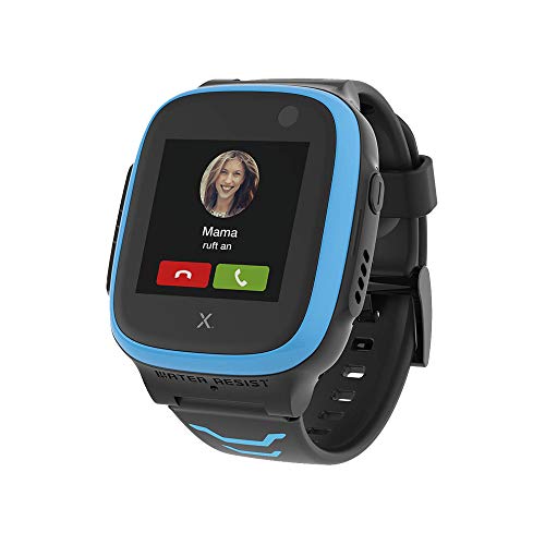 Xplora X5 NanoSIM Smartwatch para niños, sin SIM, 4G, Llamadas, Mensajes, Modo Escolar, función SOS, localización GPS, cámara, Azul