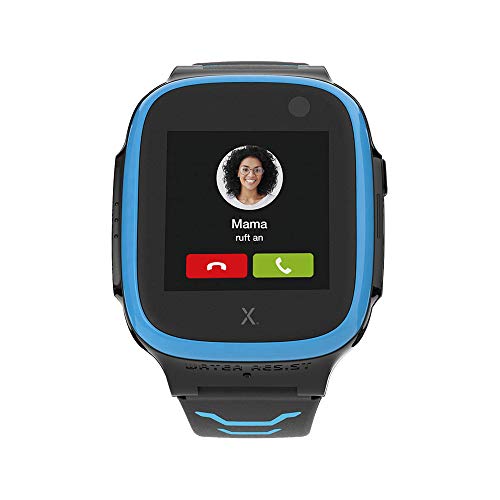 Xplora X5 NanoSIM Smartwatch para niños, sin SIM, 4G, Llamadas, Mensajes, Modo Escolar, función SOS, localización GPS, cámara, Azul