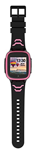 XPLORA X5 Play - Teléfono Reloj 4G para niños (SIM no incluida) - Llamadas, Mensajes, Modo Colegio, SOS, GPS, Cámara y Podómetro - Incluye 2 años de garantía (Rosa)