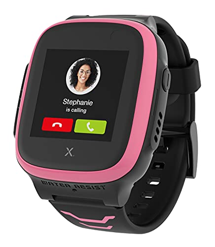 XPLORA X5 Play - Teléfono Reloj 4G para niños (SIM no incluida) - Llamadas, Mensajes, Modo Colegio, SOS, GPS, Cámara y Podómetro - Incluye 2 años de garantía (Rosa)