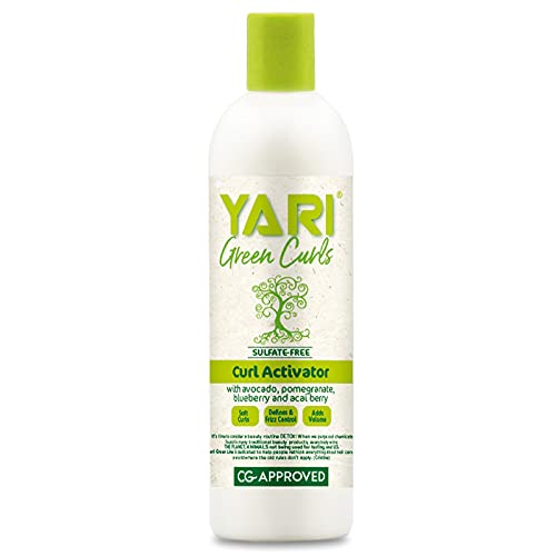 Yari Activador De Rizos Green Curls Ml - Green Naturals - Curl Activator, Verde, 355 Mililitro